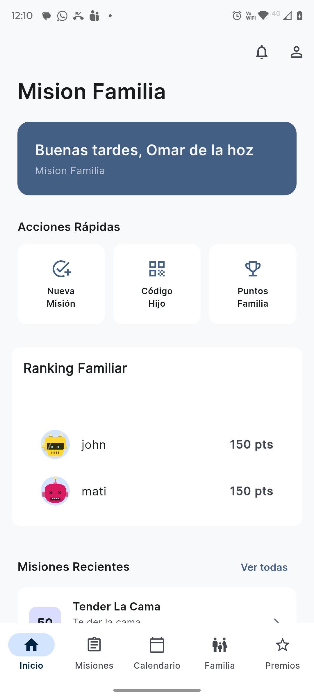 Vista Hijos
